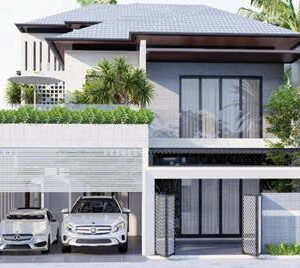 BIỆT THỰ SONG LẬP - KIẾN TRÚC ĐƯƠNG ĐẠI