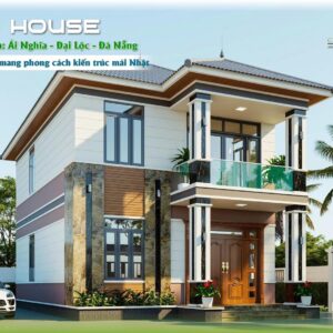 ✨ V – HOUSE | KHÔNG GIAN SỐNG MANG TINH THẦN KIẾN TRÚC MÁI NHẬT ✨ 📍 Ái Nghĩa – Đại Lộc – Đà Nẵng